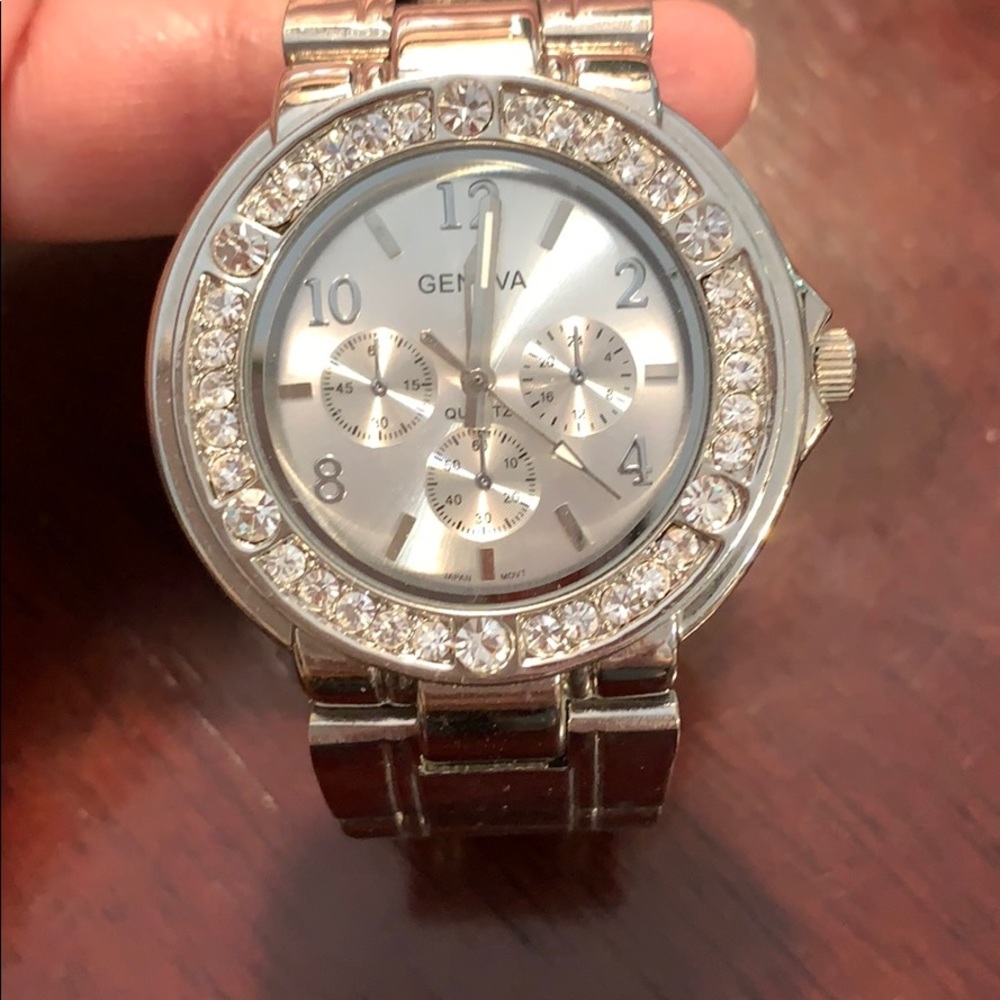 Geneva bracelet watch